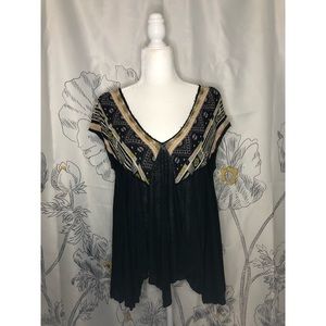 Small Free People “We Are Golden Shirt”